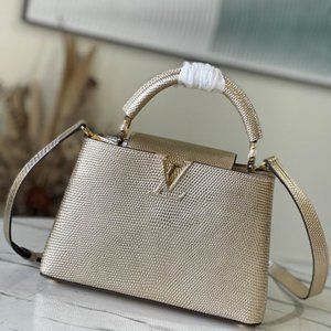 Women Bags  Capucines M48865 27x18x9cm gf